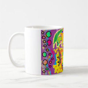 Abstrakte Kunst wie Josephs Mehrfarbige Jacke ! Kaffeetasse