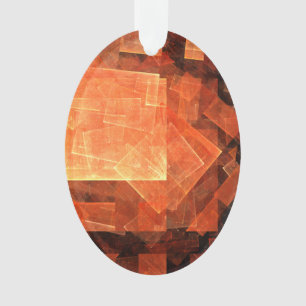 Abstrakte Kunstakryloval Ornament