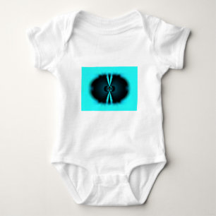 Abstrakte Kunstdrucke aus Cycland und Schwarz Baby Strampler
