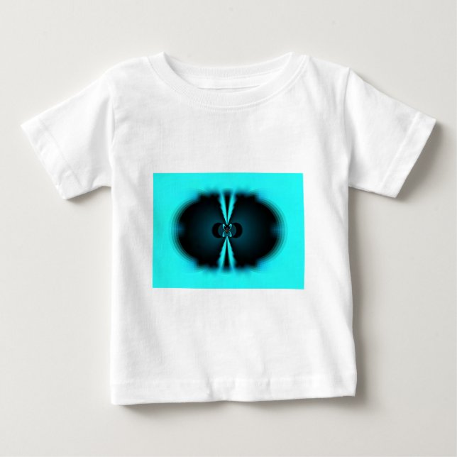 Abstrakte Kunstdrucke aus Cycland und Schwarz Baby T-shirt (Vorderseite)