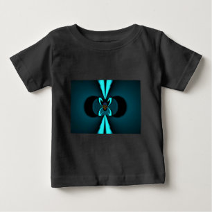Abstrakte Kunstdrucke aus Cycland und Schwarz Baby T-shirt