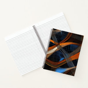 Abstrakte Kunstdrucke Notizbuch