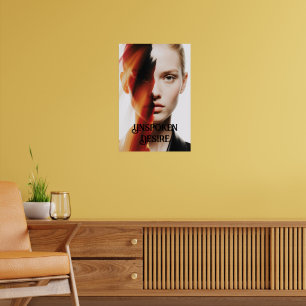 abstrakte Kunstdruckkunst "Ungesprochener Wunsch" Poster