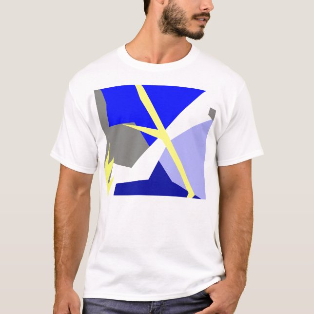 Abstrakte Kunstenergie T-Shirt (Vorderseite)