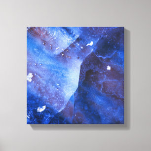 Abstrakte Kunstfotografie von Blue Ice Leinwanddruck