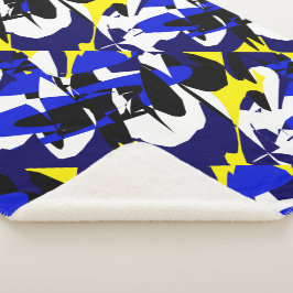 Abstrakte Kunstgeometrie, eine Art Schubleder Sherpadecke