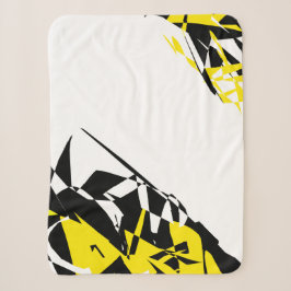 Abstrakte Kunstgeometrie, eine Art Schubleder Sherpadecke