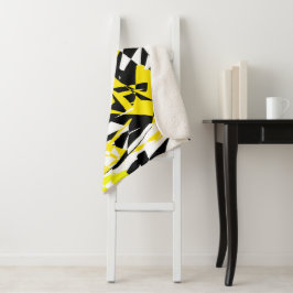Abstrakte Kunstgeometrie, eine Art Schubleder Sherpadecke