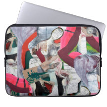 Abstrakte Kunsthandwerkerkollektion handbemalt