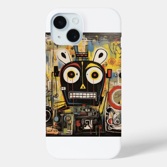 abstrakte Kunsthülle Case-Mate iPhone Hülle (Rückseite)