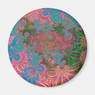 Abstrakte Kunstkorallen Magnet