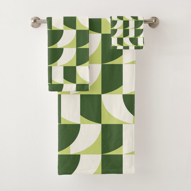 Abstrakte Kunstkunst Badhandtuch Set (Insitu)