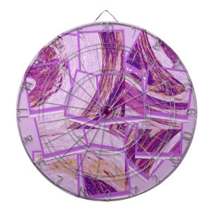 Abstrakte Kunstmalerei 2 Dartscheibe