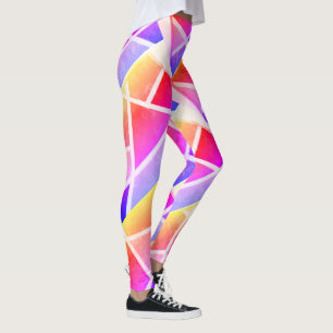 Abstrakte Kunstmalerei eines Leggings