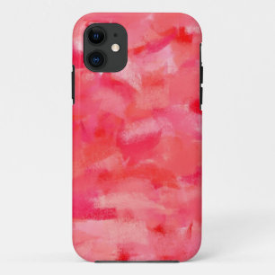 Abstrakte Kunstmalerei in Hot Pink 4 Case-Mate iPhone Hülle