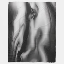 Abstrakte Kunstpolabdeckung Fleecedecke