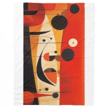 Abstrakte Kunstpolabdeckung