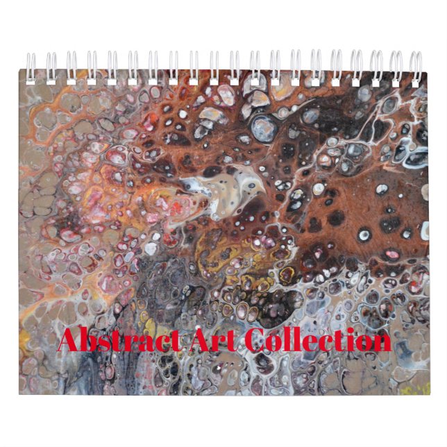 Abstrakte Kunstsammlung Kalender (Titelbild)