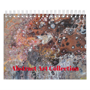 Abstrakte Kunstsammlung Kalender