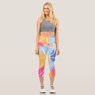 Abstrakte Kunstwerke Capri Leggings