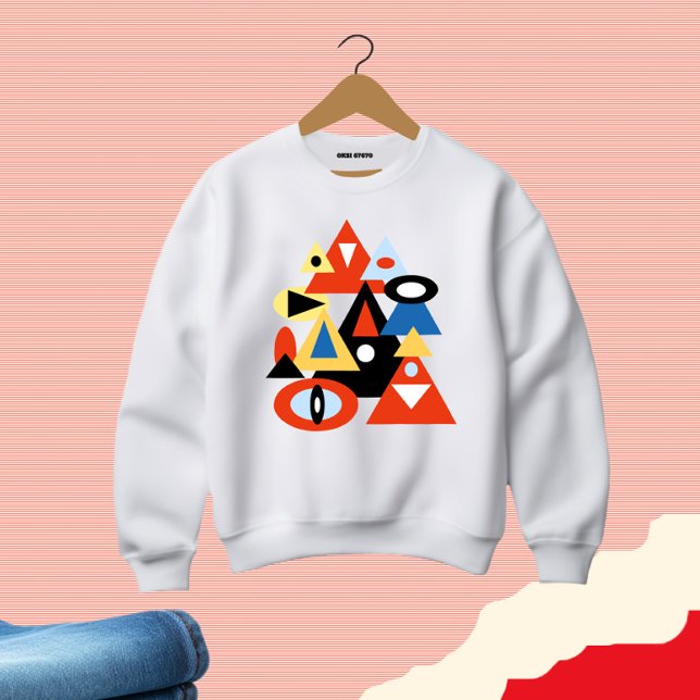 Abstrakte Kunstwerke Sweatshirt (Von Creator hochgeladen)