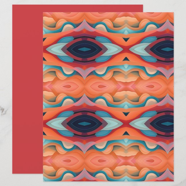 Abstrakte Landschaft 1 (Vorne/Hinten)