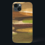 Abstrakte Landschaft der Erde iPhone 13 Hülle<br><div class="desc">Diese abstrakte Landschaft wurde von Megan Meagher geschaffen. Die Erdtöne des Stückes geben ihm ein rustikales Gefühl. Kaufen Sie noch heute Ihre!</div>