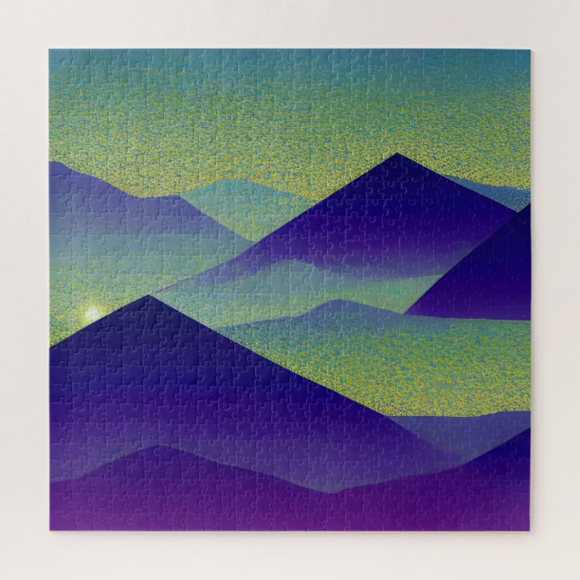 Abstrakte Landschaft Fallen Star 23 (Vertikal)