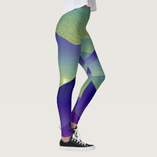 Abstrakte Landschaft Fallen Star 23 Leggings
