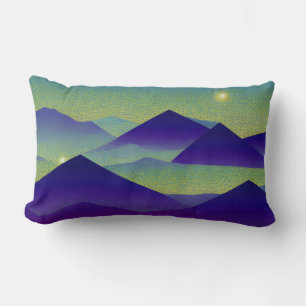 Abstrakte Landschaft Fallen Star 23 Lendenkissen