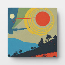 Abstrakte Landschaft Kunst, Dichtung und Musik