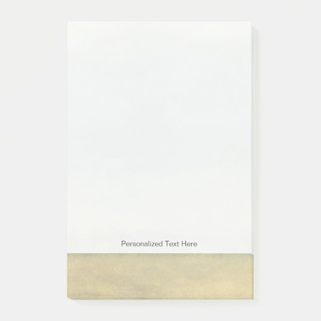 Abstrakte Landschaft mit überwältigender Himmel Post-it Klebezettel (Vorderseite)