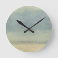 Abstrakte Landschaft mit überwältigender Himmel