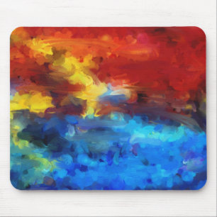 abstrakte Landschaft Mousepad