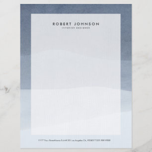 Abstrakte Landschaft Soft Ruhe Grau Tone Briefbogen