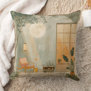 Abstrakte Landschaft von Boho (6) Kissen