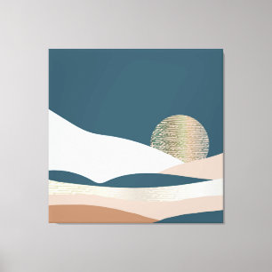 Abstrakte Landschaften Leinwanddruck