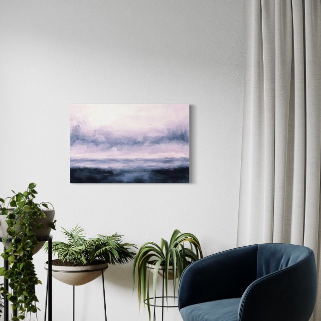 Abstrakte Landschaftsarchitektur, Dark River Leinwanddruck (Von Creator hochgeladen)