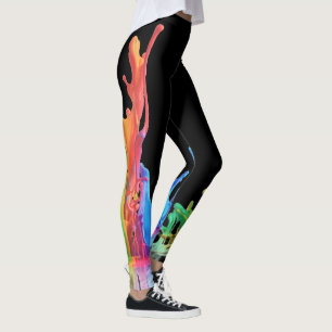 Abstrakte Lava Lava Lamp Leggings