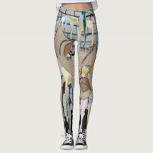 Abstrakte Leggings