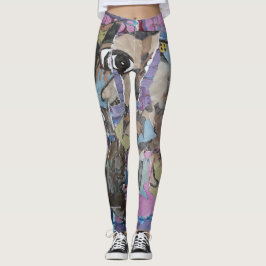 Abstrakte Leggings
