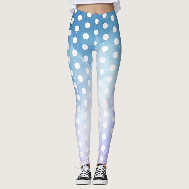 Abstrakte Leggings (Vorderseite)