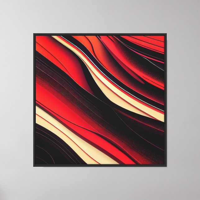 Abstrakte Leinwand (Vorderseite)