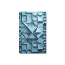 Abstrakte Leinwand für ruhige Geometrie