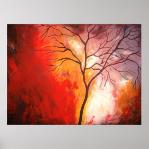 Abstrakte Leinwand Malerei Kunst drucken Poster