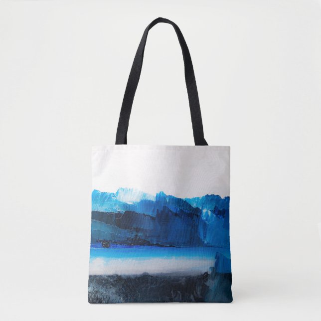Abstrakte Leinwand: Moderne Kunsttextur. Tasche (Vorderseite)
