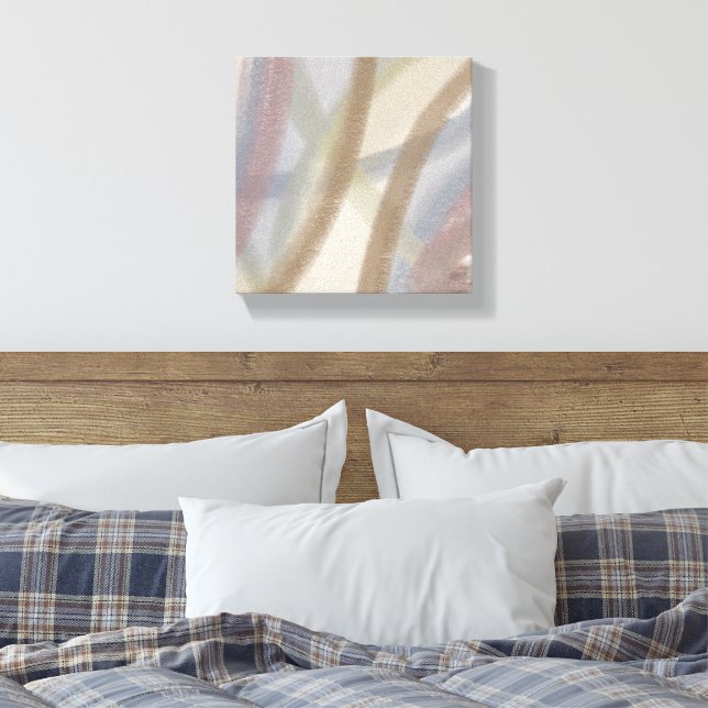 Abstrakte Leinwand-Wandkunst Leinwanddruck (Insitu (Schlafzimmer))