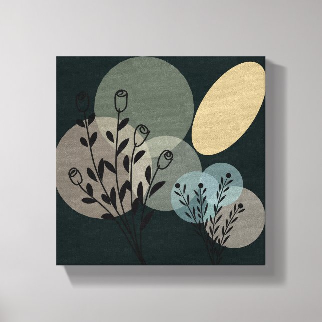 Abstrakte Leinwand Wrap oder Acryldruck | Modern (Vorderseite)