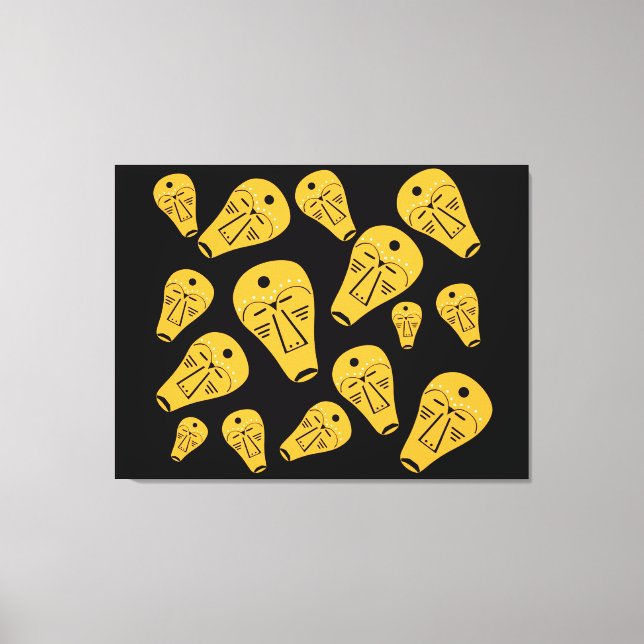 abstrakte leinwanddruck (Vorderseite)