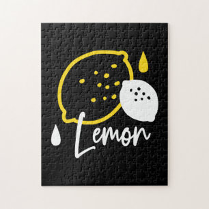 Abstrakte Lemon Illustration - Frische Zitrusfrüch